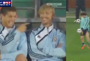 Video hài hước: Ronaldo cười ngặt nghẽo vì Messi biểu diễn lỗi